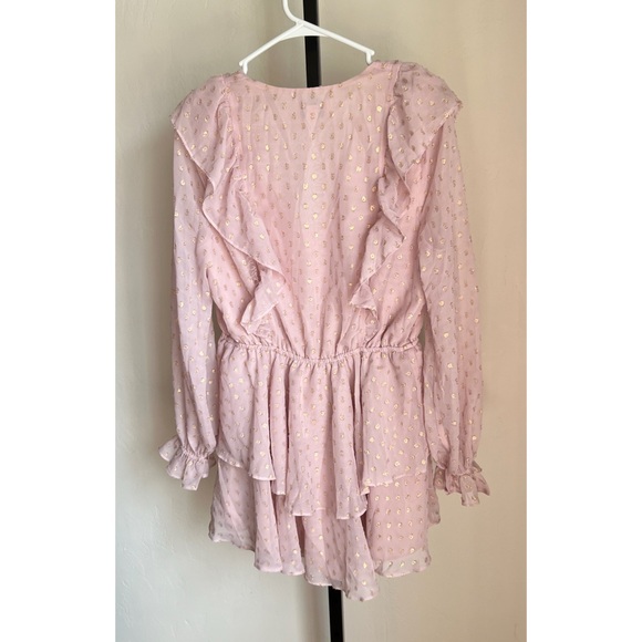 Yumi Kim West Village Dress Dash Foil Pink Revolve - Picture 3 of 3